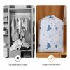 Large Capacity Duvet Storage Bag with Drawstring, Foldable, Dustproof, and Moistureproof for Clothes and Quilts