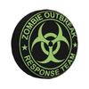 Zombie Outbreak Response Team Tire Cover 4WD 4x4 SUV Spare Wheel Protector for Pajero 14" 15" 16" 17" Inch