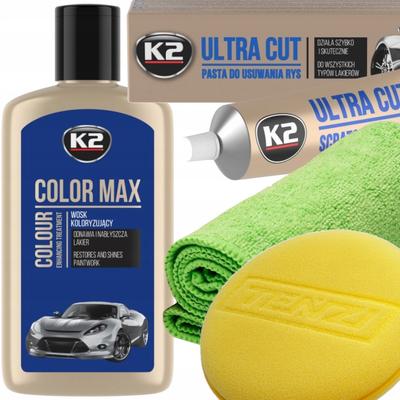 Set Pasta Wax Coloring Blue For Removing Scratches On Scratches For Car