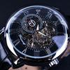 Forsining Men's Retro Skeleton Mechanical Watch
