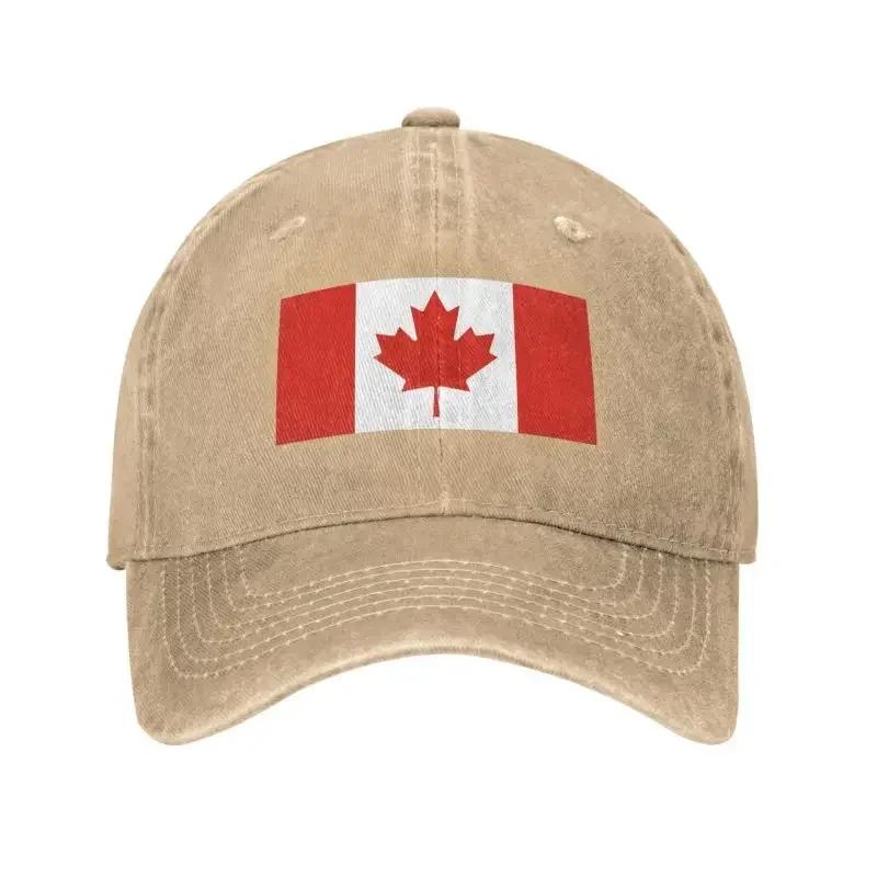 Custom Cotton Flag Of Canada Baseball Cap Hip Hop Women Men's Adjustable Dad Hat Summer