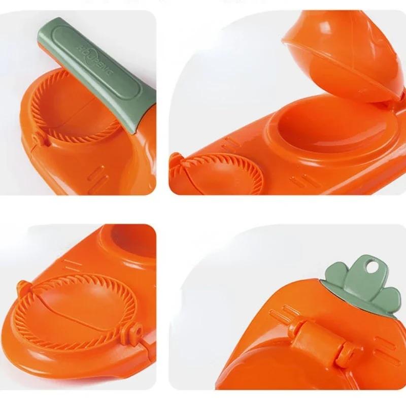 Dumpling Presser Mold Household Manual Press Dumpling Crust Tool Flour DIY Dumpling Marker for Kitchen Pastry Baking Accessories