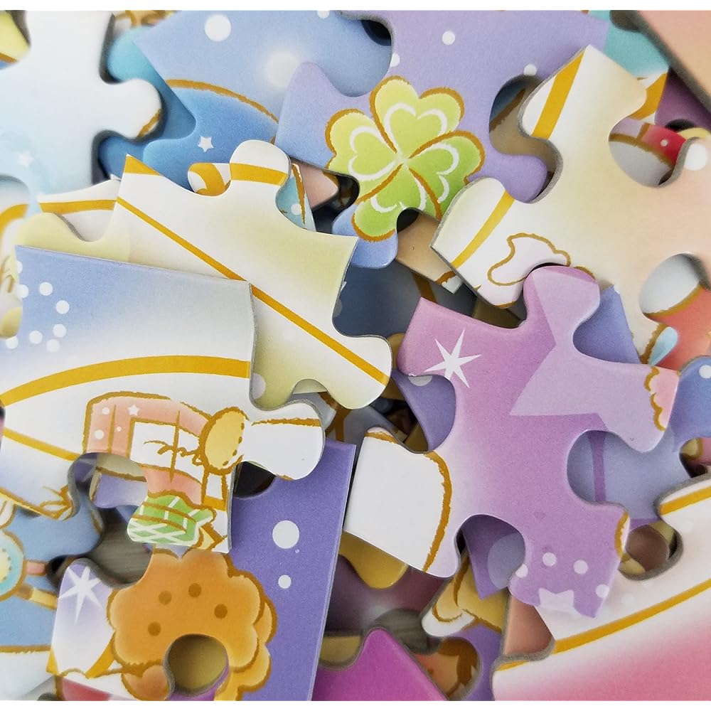 Beverly Sanrio Characters 150 Large Jigsaw Puzzle Glittery Snack Time 26x38 cm
