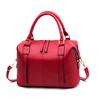 Messenger Bags for Women PU Leather Top-handle Handbag Large Capacity Shoulder Bag Solid Color Classic Crossbody Bag Shopping