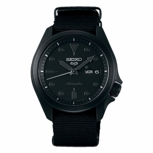 

Seiko 5 Sports Automatic Mechanical Watch, Limited Edition, Men s, Seiko Five Sports, SRPE69K1, Full Black