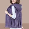 Waistcoat Women's Plus Size Autumn and Winter Loose Western Style Jacket All-match Thin Corduroy Outer Wear Waistcoat