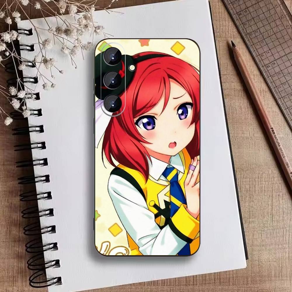 Nishikino Maki-Love Live Phone Case For Samsung Galaxy A73,A72,A71,A70,A52,A51 Others Soft Black Cover Samsung a52