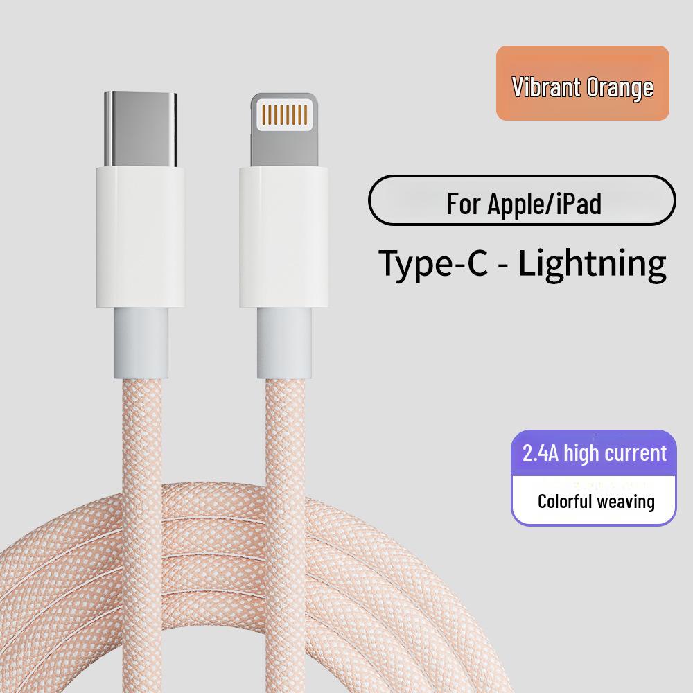 Compatible with Apple iPhone 14 Pro Max & 13, PD20W Fast Charging Braided Cable