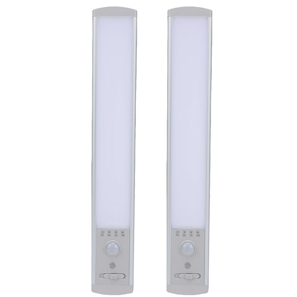 2 Pack Under Cabinet Lighting Wireless Motion Sensor Magnetic Closet Light for Kitchen Stairs