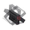 1pc 16 Holes Plastic Nail Art Grinding Head Bit Holder Storage Box Stand Display Rack for Manicure Drill Bits Container