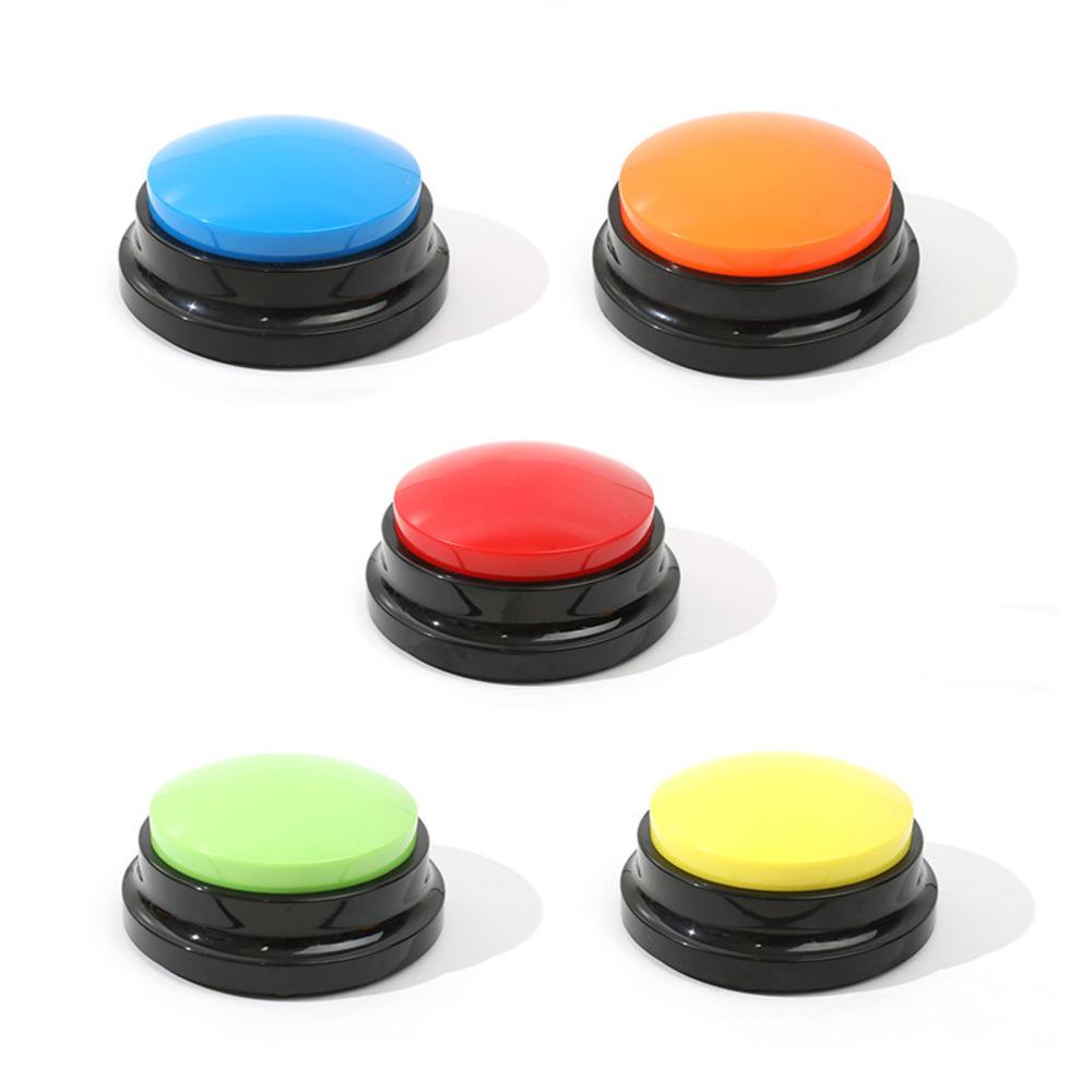 Cat Dog Toys Speaking Communication Buttons Recordable Funny Pet Interactive Training Toys Pet Supplies