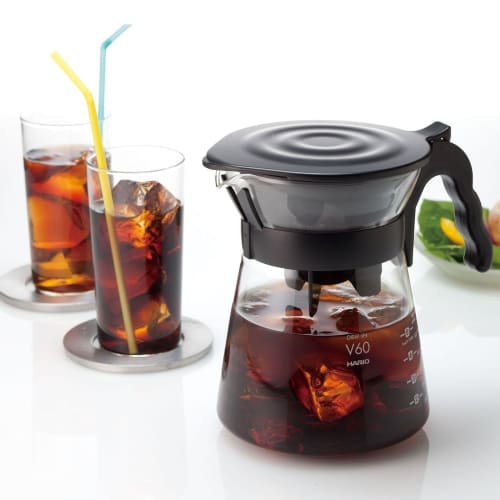 HARIO Coffee Dripper Server V60 Drip-in Coffee Hand Drip Pot for 2 People VDIR-02-B
