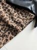 NS American Retro Leopard Print Velvet Bodycon Mini Skirt: Winter Slim Fit for Women