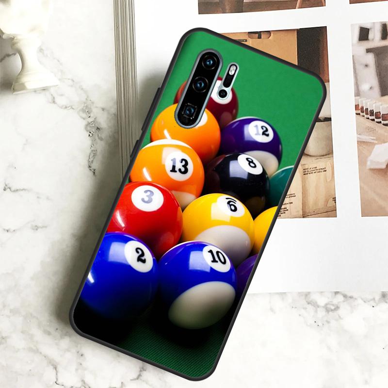 Sports billiards Case For Huawei Nova Y70 Y60 Y90 Y91 Y61 9 10 SE 11i 8i 7i 3i 5T P30 P40 Lite P60 Pro Funda