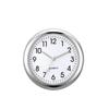 Car Analog Radio Clock Multifunction High Precision Mini Quartz Glow In the Dark Sticky