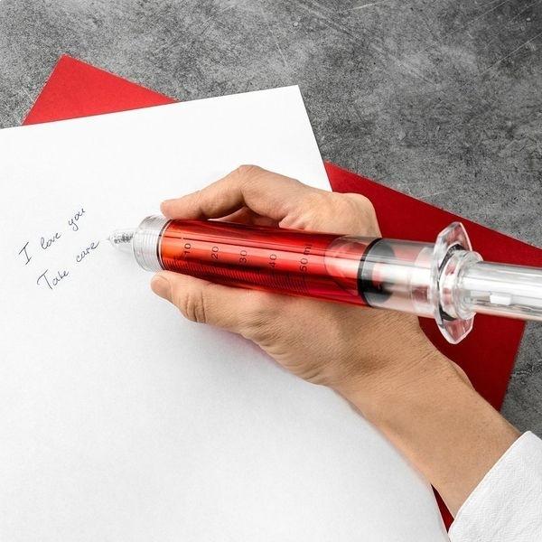 Giant Syringe Pen XXL Ballpoint Pen 29 Cm