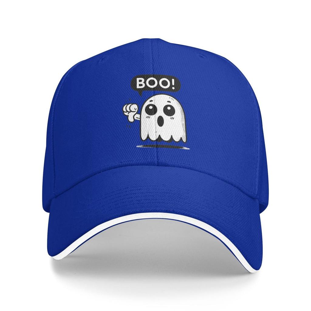 Ghost Of Disapproval BOO Baseball Caps Snapback Baseball Hats Breathable Casual Casquette Outdoor for Men And Women