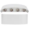 8LED 8W Wall Sconce Waterproof Wall Light for Outdoor Indoor Lighting AC85-265V Warm Light