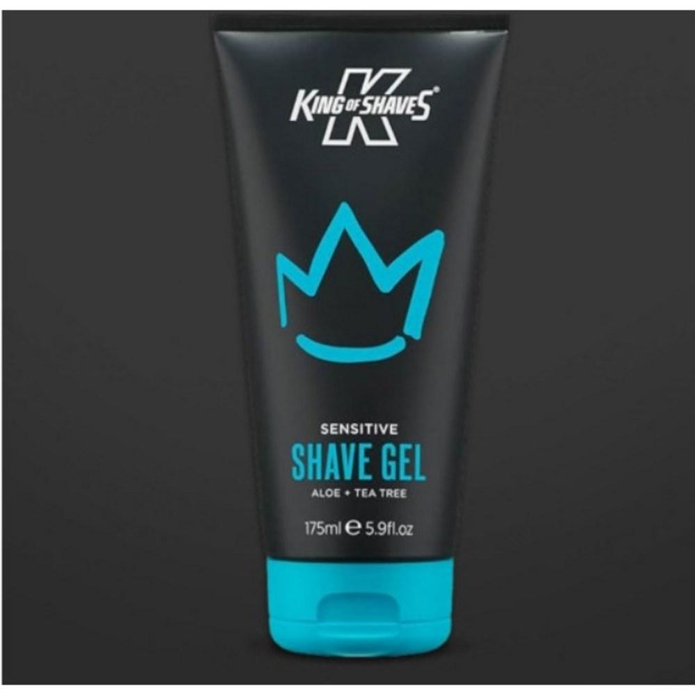 King of Shave Żel do golenia Sensitive, 5 opakowań, 175 ml