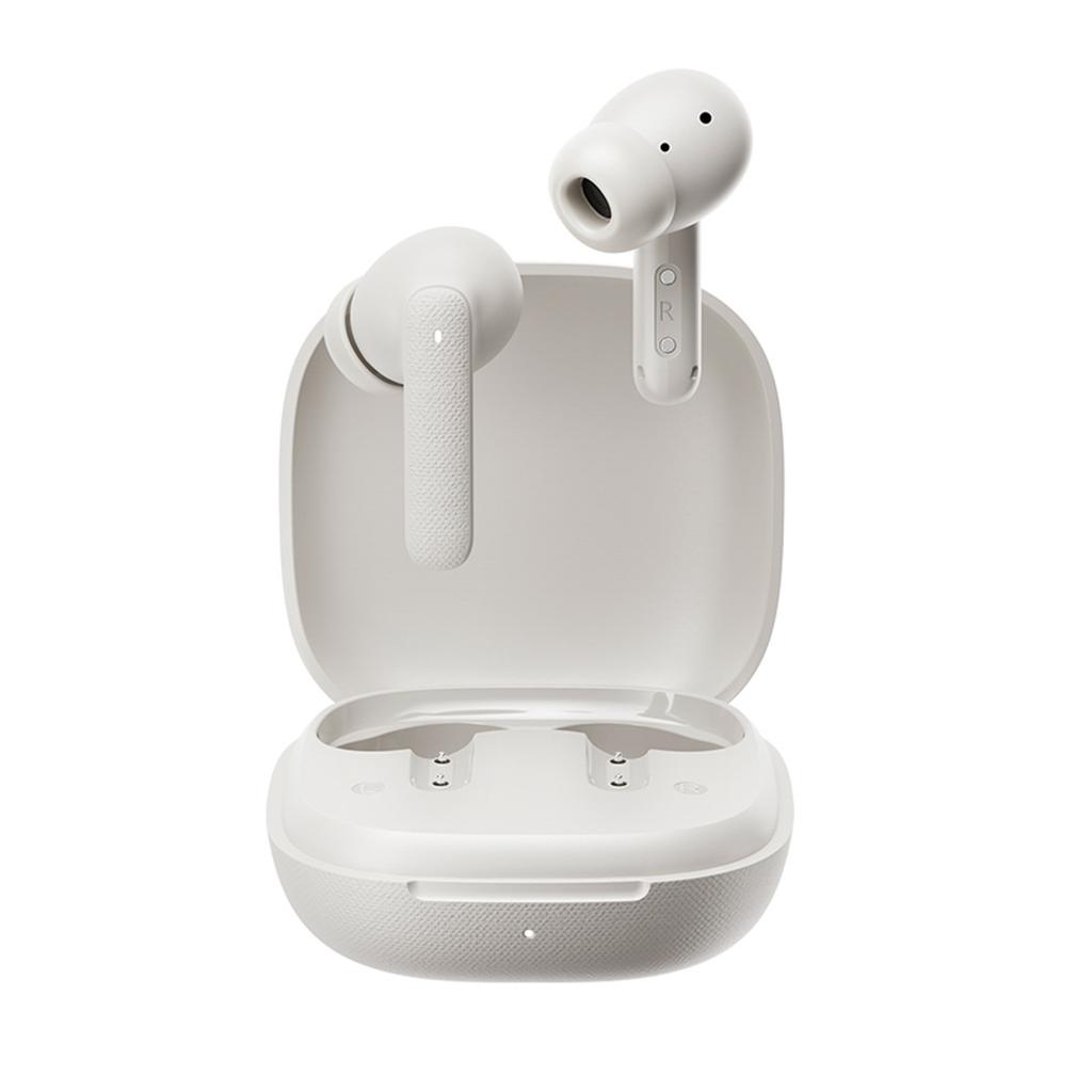 Słuchawki bezprzewodowe douszne Buds ENC SBC IPX4 Bluetooth - białe