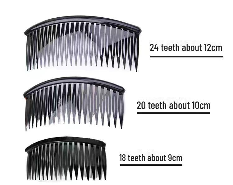 

Женская большая универсальная шпилька для волос: Пластиковая заколка и расческа для укладки челок и высоких причесок