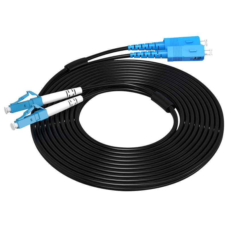 itcom Telecommunication Grade Outdoor Armored SC-LC Single Mode Fiber Optic Patch Cable