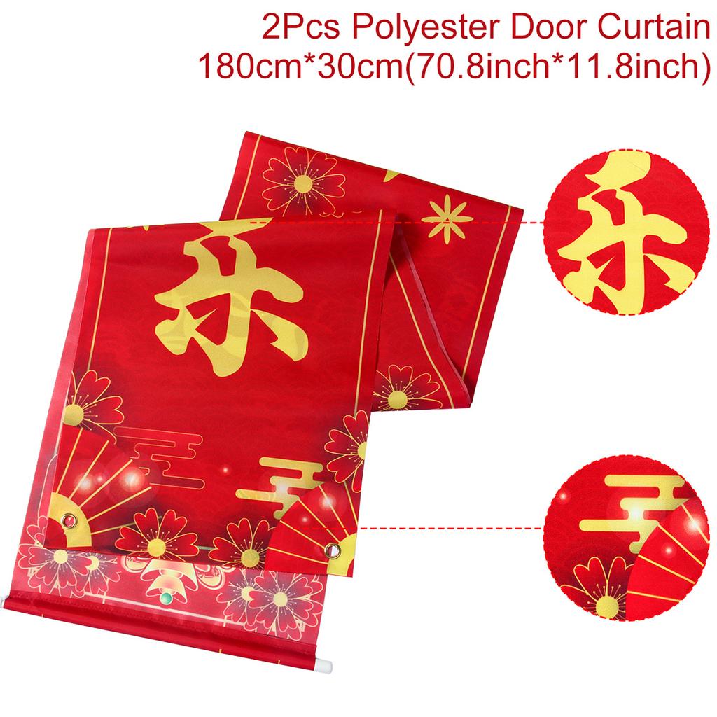 Chinese Style Table Runner Cloth Chinese New Year Decoration For Home 2024 Tablecloth Spring Festival Home Table Ornament 2024