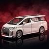 1:24 Toyota Alphard MPV Alloy Metal Diecast Model Car Simulation Home Trendy And Desktop Display Ornament Birthday Gifts For Boy