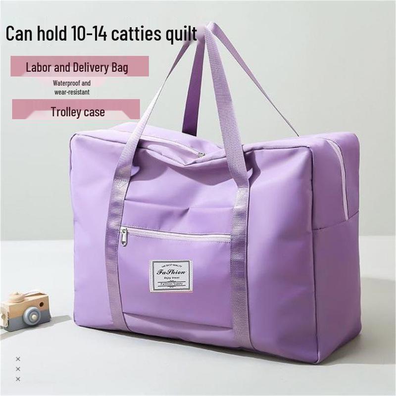 Large Capacity Quilt & Clothes Storage Travel Bag for Business or Short Trips