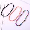 Bracelet de perles de verre, 1 pièce, style Boho, Bracelet de cheville en perles colorées
