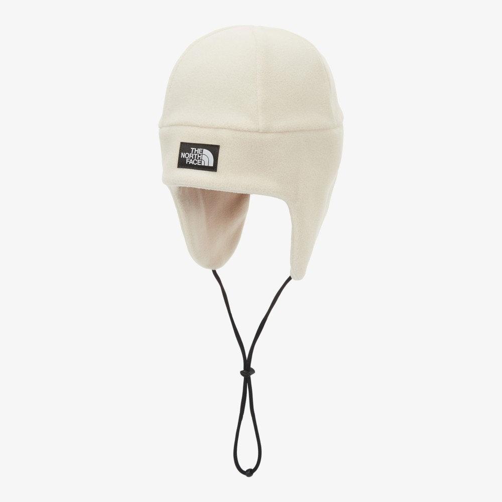 Noseupeiseu Ne3Br58B Fleece Earmuff Beanie Cream