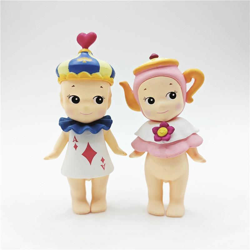 In Alice Wonderland Collectible Toy Action Figure Model Abs Cake Gift Decoration