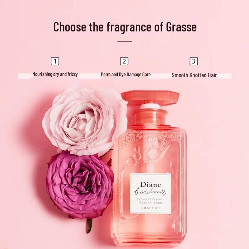 

Moist Diane Botanicals Rose Color & Perm Repair Shampoo