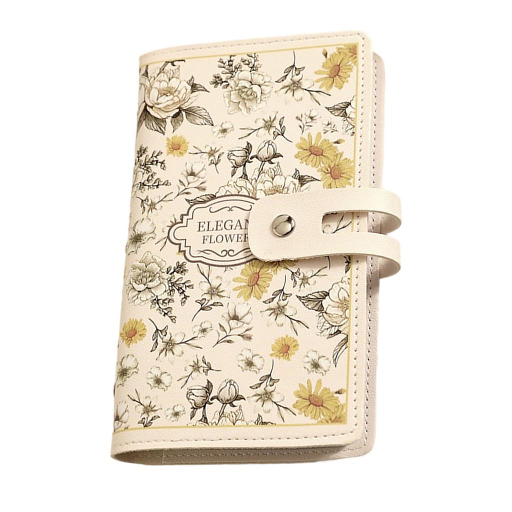 Stylish PVC Card Holder for Women With 20 Slot Large Capacity Organizers Waterproof Document Storage Pouch