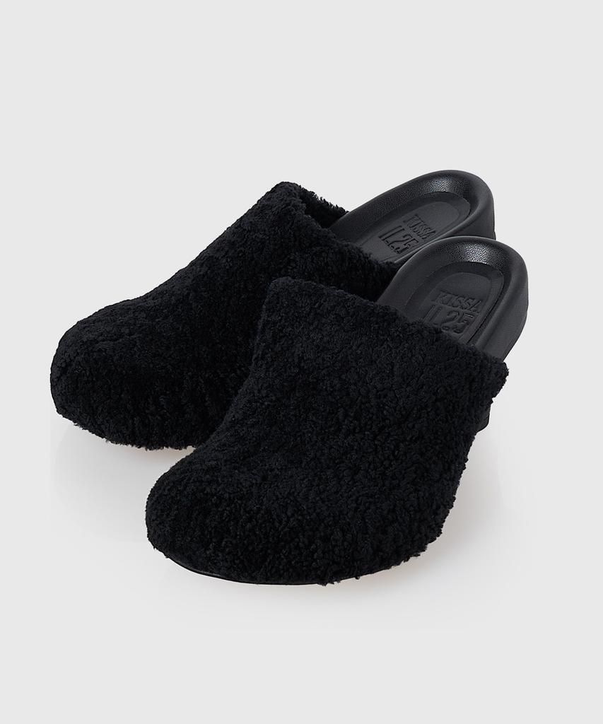 Kissa Shearling Mule Heels M507004
