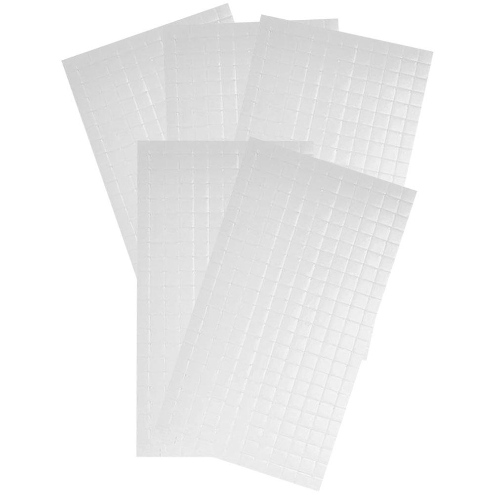 5 Fogli Punti in Gommapiuma Forniture Quadrati in Gommapiuma Artigianato Nastro Biadesivo Supporti Biadesivi Punti Biglietteria Vestiti