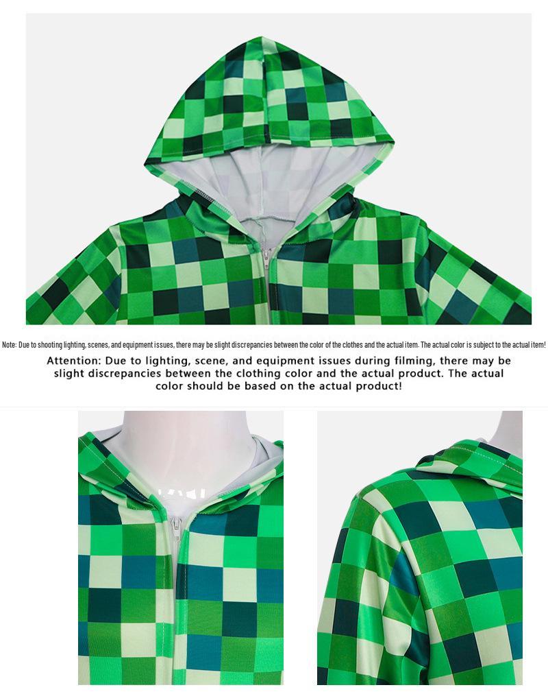 Halloween Y-Block Jumpsuit Cosplay for Kids - Realistic Stage Performance Costume