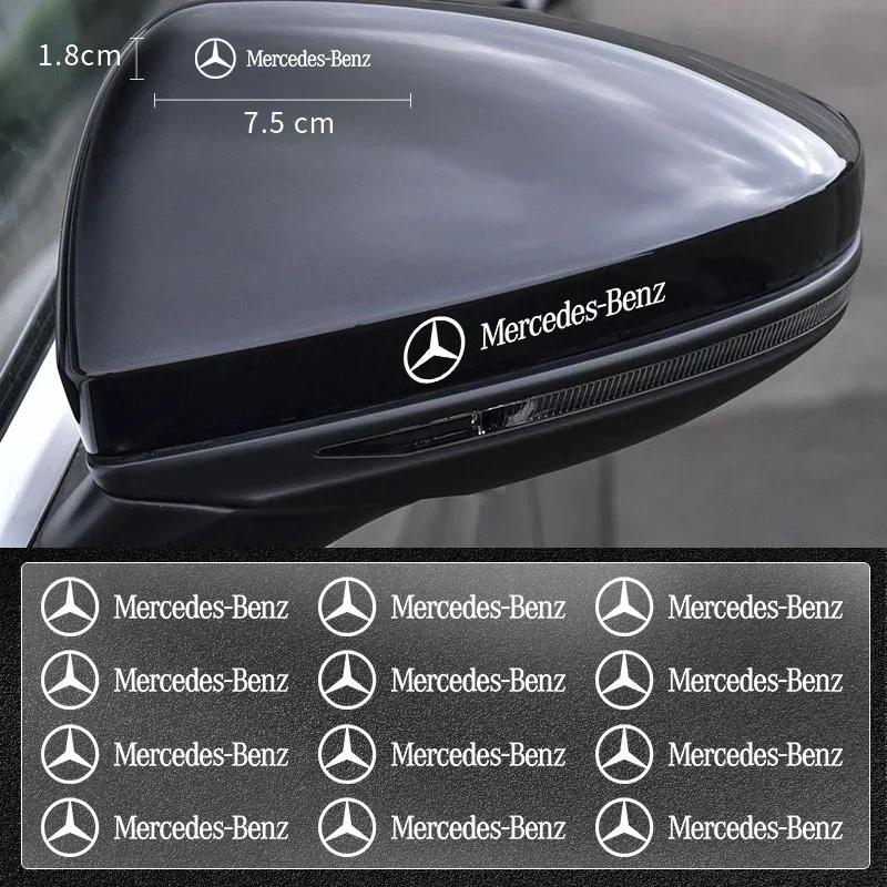 JCG1 Creative stickers emblem Auto Decor Decals Car Window Wiper Stickers For Mercedes Benz AMG A B C E S class GLA GLC CLA GLK GLE