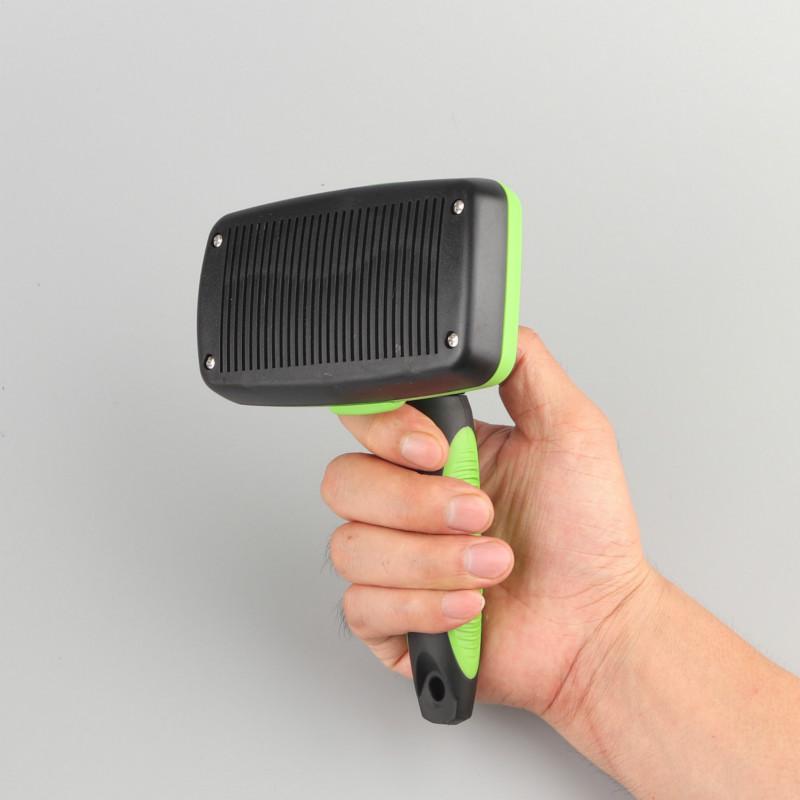 slicker grooming brush