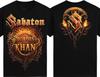 Sabaton Swiss Classic Band Print Unisex Unisex Short Sleeve Attack Of The Dead Unisex Tshirt Casual Cotton Street Y2k Overszied Tees