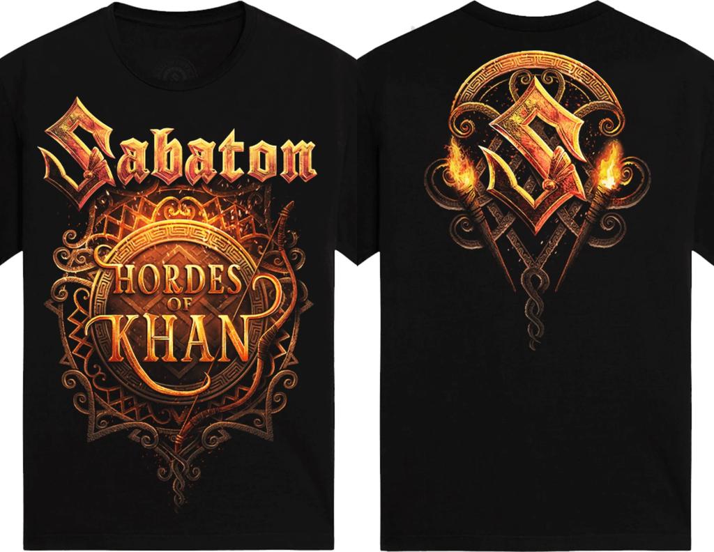 Sabaton Swiss Classic Band Print Unisex Unisex Short Sleeve Attack Of The Dead Unisex Tshirt Casual Cotton Street Y2k Overszied Tees