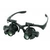 Magnifying Glasses with Light LED Illuminated Eye Loupe Headband Magnifier Jewelry Watch Repair Magnifier Loupe Glasses