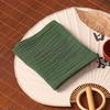 Handmade Zen Cotton Double-Layer Absorbent Tea Mat - Versatile Teapot Tablecloth and Wiping Cloth for Tea Ceremony