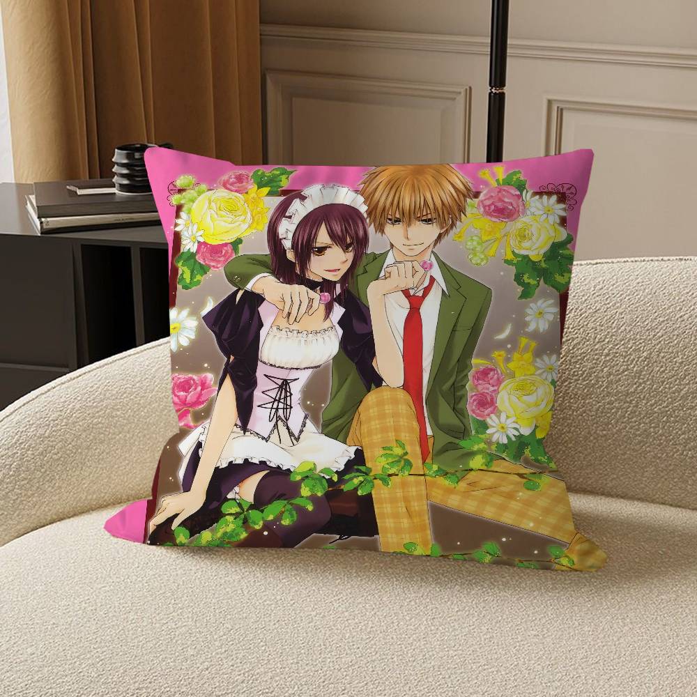 Anime M-Maid Sama Pillow Cushion Cover Pillowcase Living Room Sofa Home Decor Customized