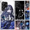 Capa de Telefone Ado Kyogen X Uta para Samsung Galaxy S26 S24 S23 Ultra S25 Edge S22 S21 Plus S20 FE + Capa com Impressão Suave Funda Galaxy S2