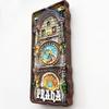 Magneți de frigider din rășină, repere din Praga, Republica Cehă, Marea Britanie, autocolante, suveniruri creative lucrate manual, decorațiuni interioare