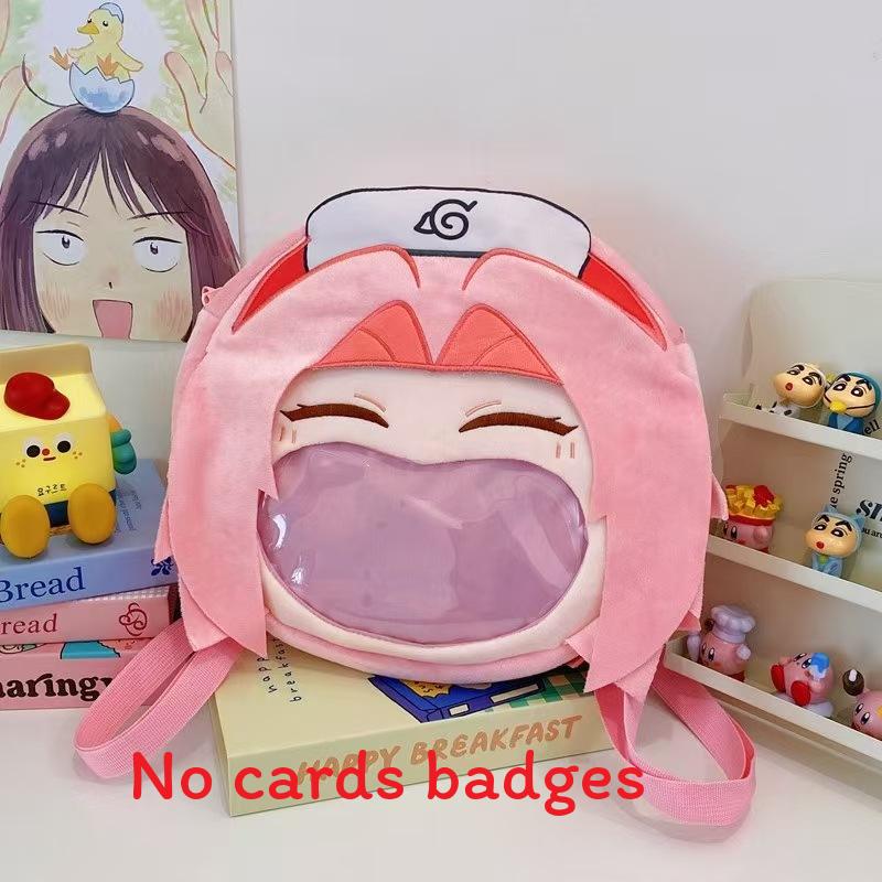 Itabag Hatsune Miku Soft Plush Girl Backpack With Cartoon Art Adjustable Bag