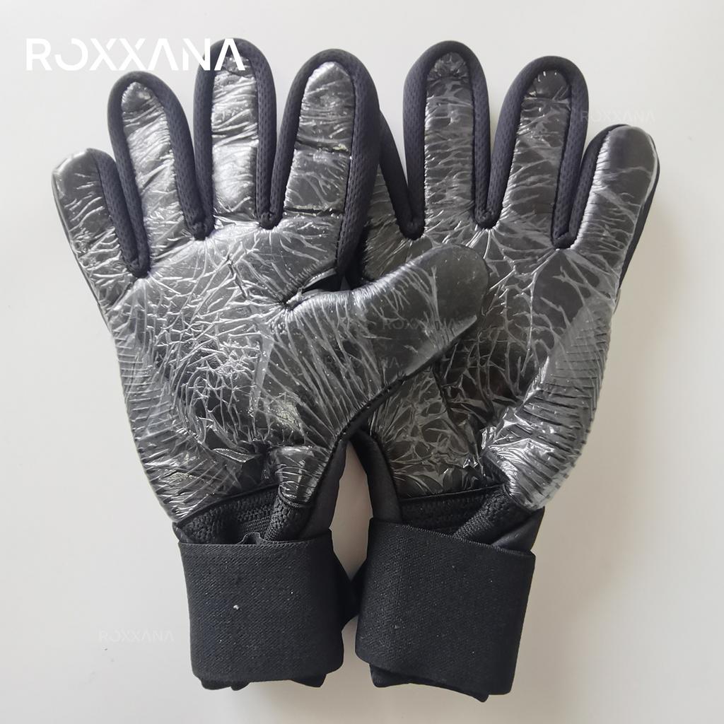 ROXXANA Profi Fußball Torwarthandschuhe Latex Rutschfest Verdickt Abriebfest Jugend Erwachsene Kinder Training Langlebig Bequem