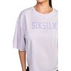 SikSilk Womens/Ladies Varsity Crop T-Shirt