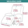 Single Seat Anti Slip Recliner Sofa Covers Velvet Stretch Reclining Couch Slipcovers Furniture Anti Cat Scratch Recliner Chair Spilcover